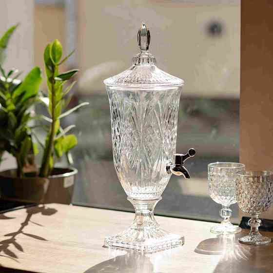 Лимонадниця Classic Crystal 2л з краном HP-19-295 глечик диспенсер для напоїв прозорий Коломия