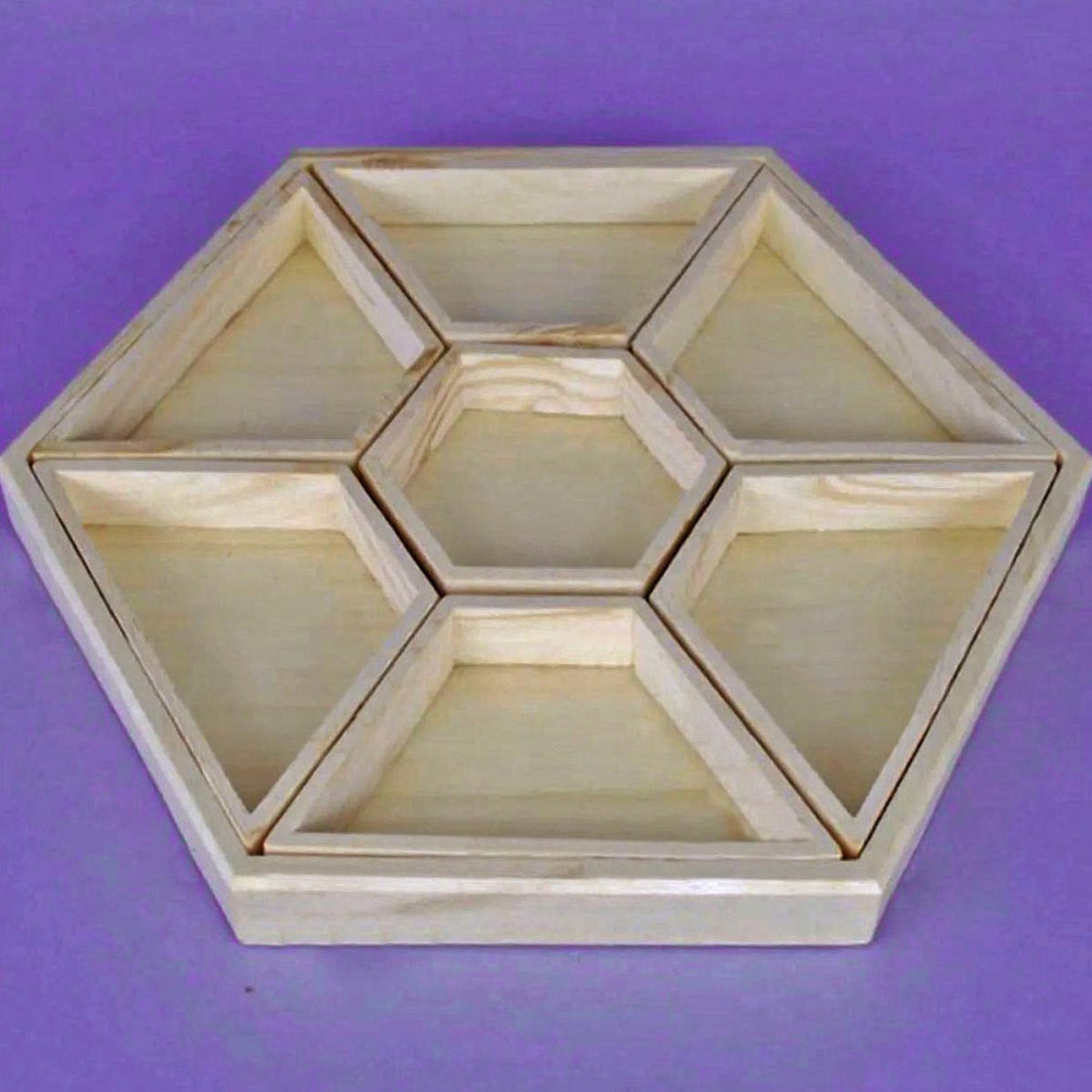 Менажница деревянная 