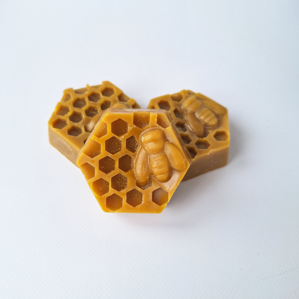 Бджолиний віск, натуральний, чистий для свічок, 50 г, Колір - світло-гірчичний. Одеса - фото 6