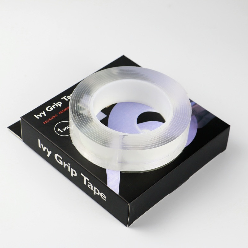 Двостороння гелева клейка стрічка Ivy Grip Tape 1м х 3см Київ - фото 6
