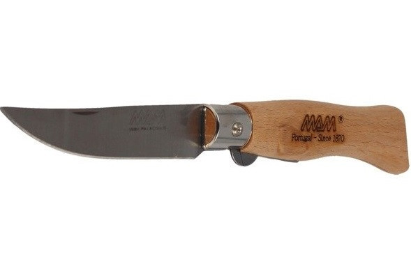 Універсальний Складаний Ніж 7.5 см MAM "Douro" Light Beech Wood (2006) Нержавіюча сталь Нововолинськ - фото 5