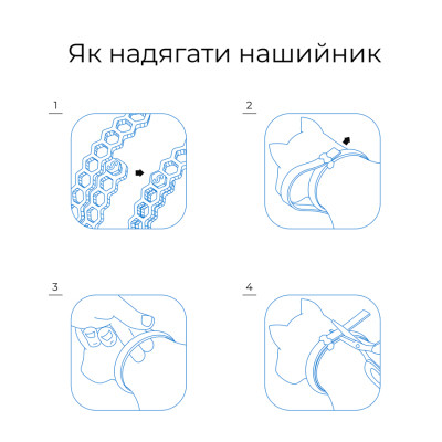Ошейник для животных Superium Блокер противопаразитарный для собак 70 см (9109) Винница - изображение 4