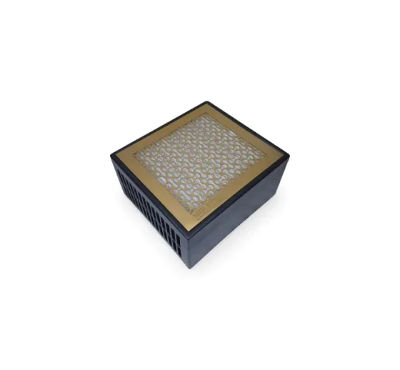 Вытяжка настольная для маникюра SV 5 pro с Нера фильтром профессиональная (решетка золото) Киев