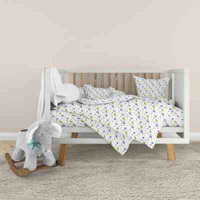 Детский постельный набор Home Line Динозаврика (салатово-фиолетовый) (183367) Винница