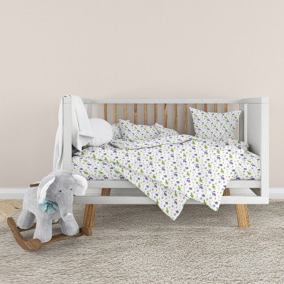 Дитячий постільний набір Home Line Динозаврика (салатово-фіолетовий) (183367) Вінниця - фото 1