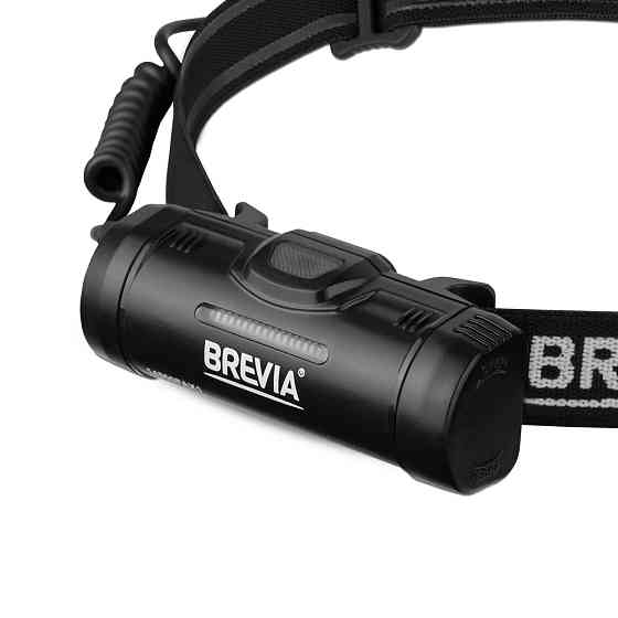 Ліхтар налобний Brevia 500Lm, 2600mAh micro-USB, IP64, заднє світло Львів
