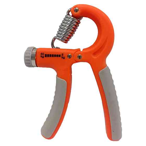 Еспандер кистьовий пружинний з регульованим навантаженням MS 4122-4(Orange) 5-60 кг Вінниця