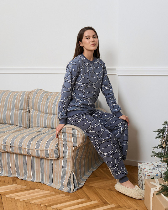 Жіночий костюм зі штанами Фліс — ведмедіки Lady Secret L Київ - фото 7