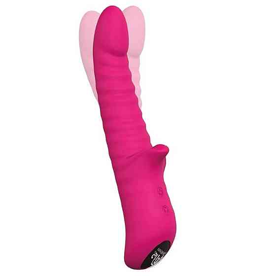 Двойной вибратор Dream Toys Vibes Of Love Honey Bear Magenta розовый Sex Aura Киев