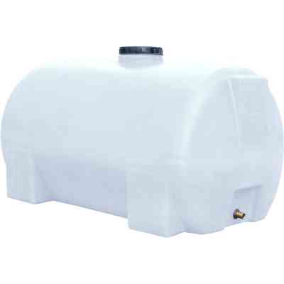 Ємність для води Пласт Бак горизонтальна харчова 200 л біла (2106) Вінниця