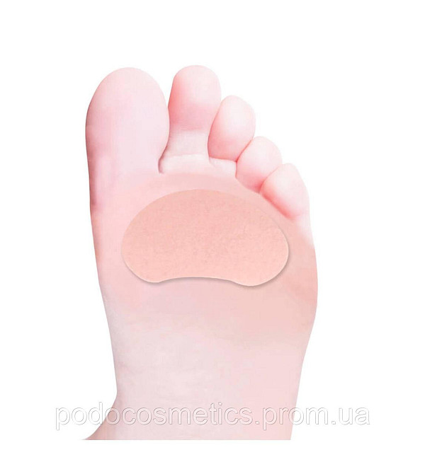 Подушечка из хлопка маленькая под плюсну на клеевой основе, толщина 2 мм - 30 шт. / лист Одесса - изображение 1