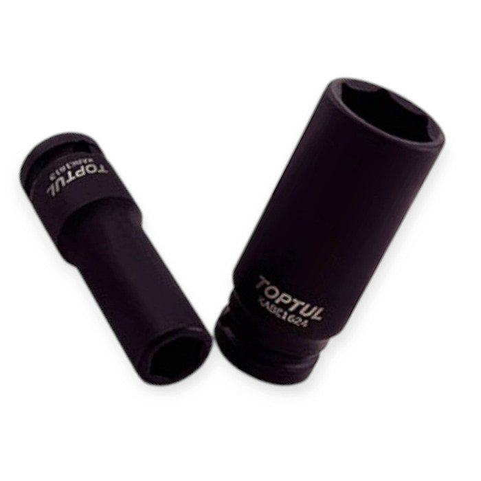 Головка торцевая шестигранная ударная удлиненная 1/2