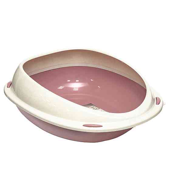 Відкритий туалет для котів Shuttle з бортиком, розмір 57 x 40 x 19 см Вінниця