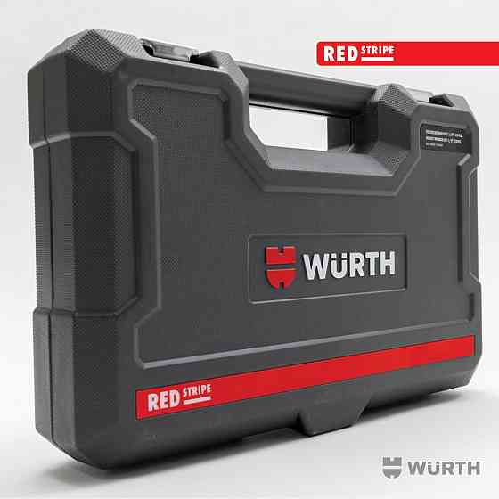 Набір головок торцевих Wurth з тріскачкою 1/2" Red Stripe 22шт Львів