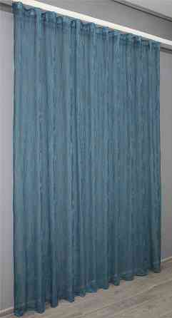 Тюль VR-Textil 1401т Мрамор Жаккард Синий 350х250 см (42-1117) Киев