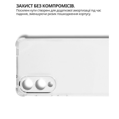 Чехол для мобильного телефона BeCover Anti-Shock Samsung Galaxy S25 Edge SM-S937 Clear (714703) Винница - изображение 5