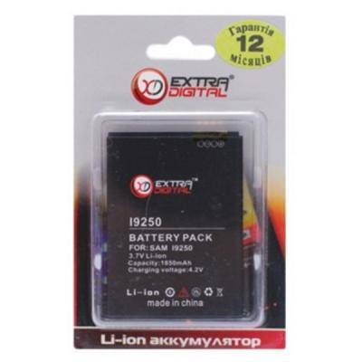 Аккумуляторная батарея Extradigital Samsung GT-i9250 Galaxy Nexus (1850 mAh) (BMS6311) Винница - изображение 3