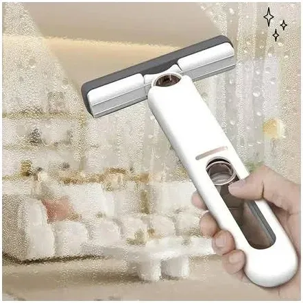 Компактна Портативна міні швабра з віджимом MINI MOP, Насадка з мікрофібри 24х4х4 см Одеса - фото 1