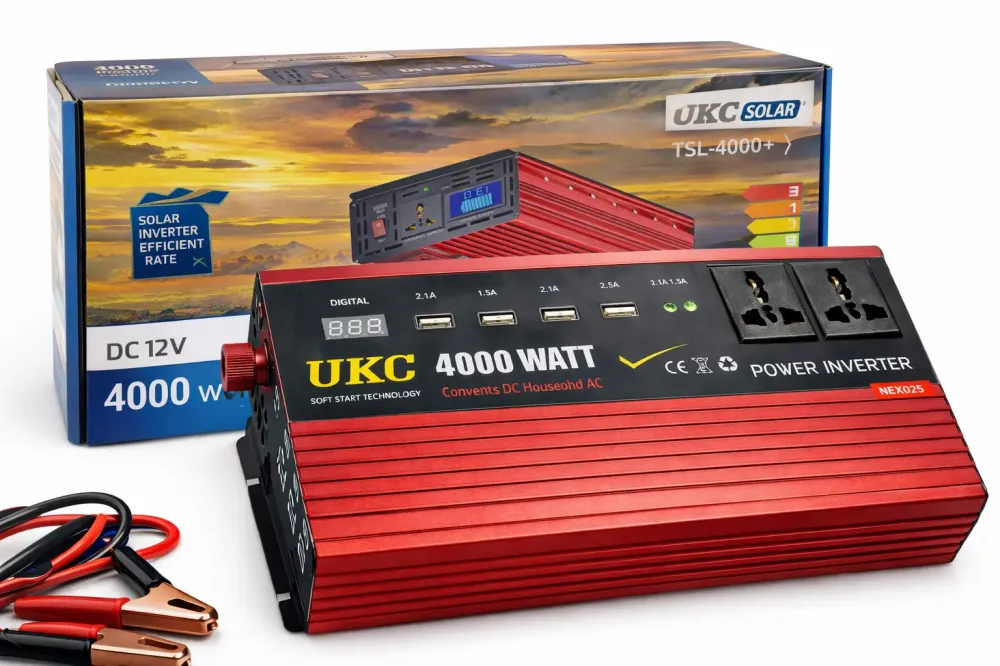 Преобразователь напряжения Power Inverter 4000W c 12V на 220 Коломия - фото 1