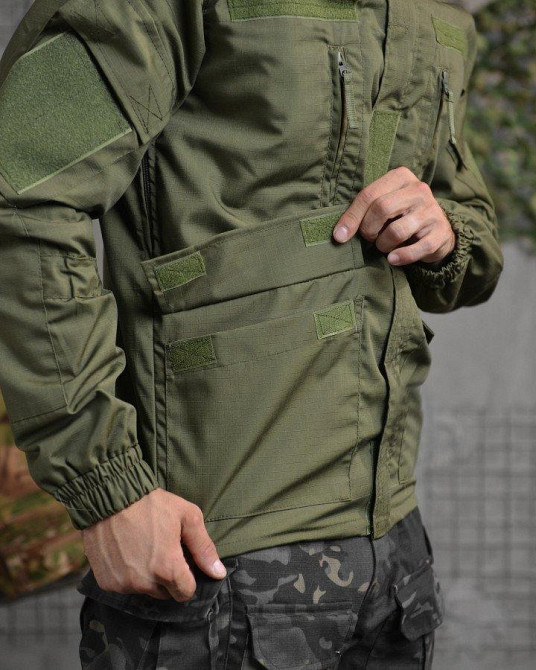 Тактическая  куртка кайот mansory олива  НП4884 Одесса - изображение 8