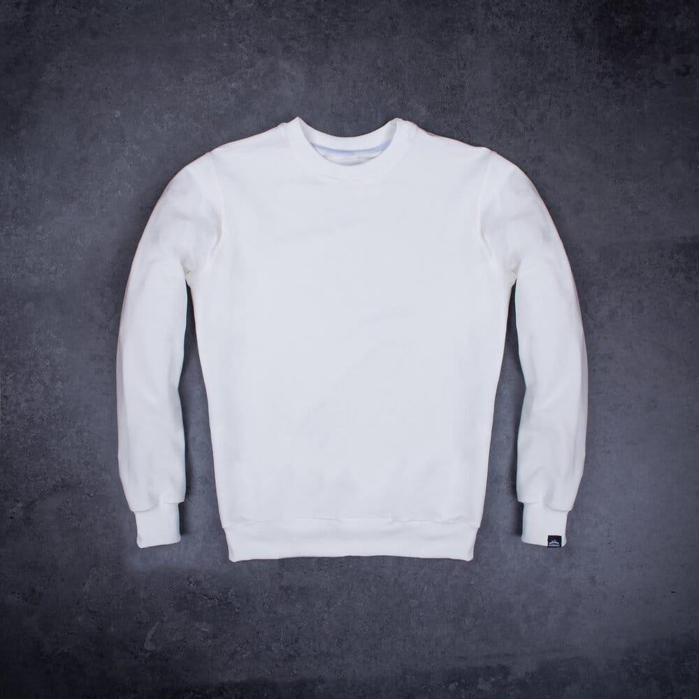 Світшот чоловічий однотонний молочний Pobedov 001 Київ - фото 5