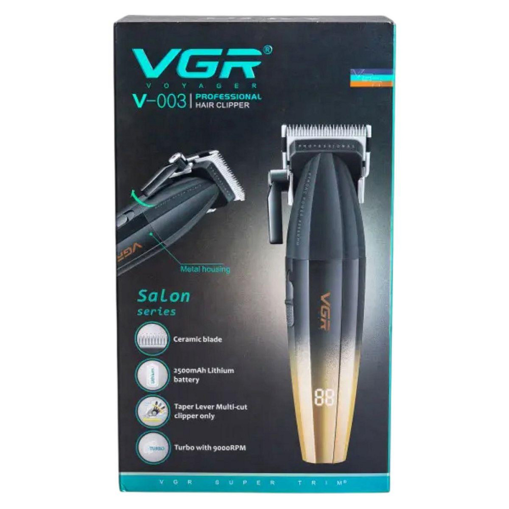 Триммер для волосся VGR з 6 насадками Київ - фото 6