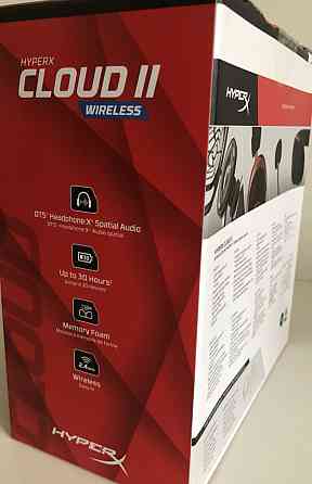 Безпроводная игровая Гарнитура Наушники HyperX Cloud II Киев