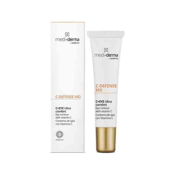 Ревитализирующий крем-контур для зоны вокруг глаз Mediderma C-DEFENCE MD Eye Contour 15 мл Днепр