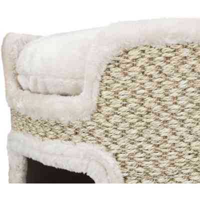 Дряпка (когтеточка) для котов Trixie Башня Ria 37х37 см светло-серая (4011905447063) Винница