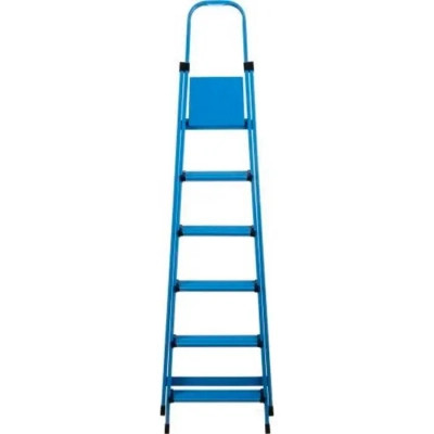 Лестница Work's стремянка металлическая 406 6 сх., синяя (63273) Винница - изображение 3