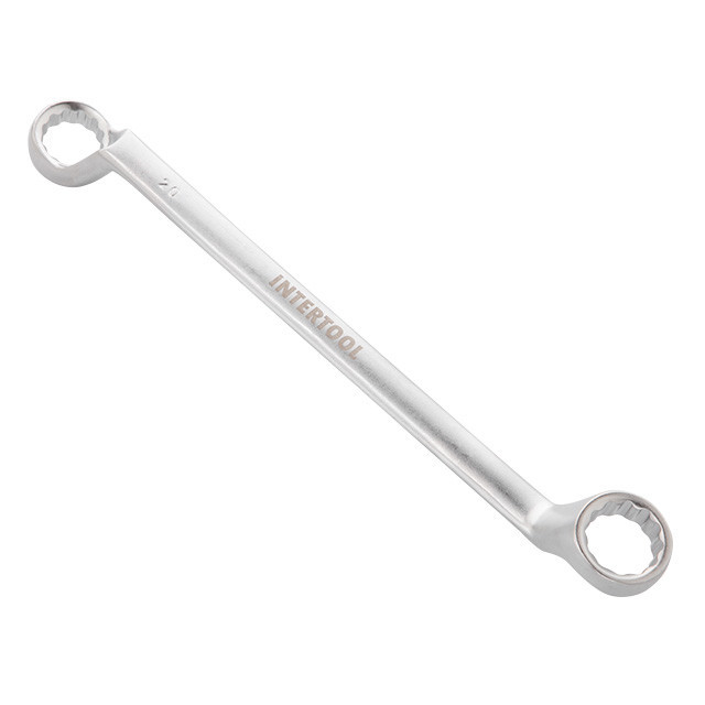 Ключі INTERTOOL накидні Cr-V, 8шт., 6-22мм - набір для дому і майстерні Львів - фото 2