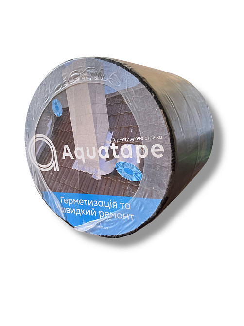 Герметизирующая лента Aquatape, 150мм x 10м, коричневая Харьков - изображение 1