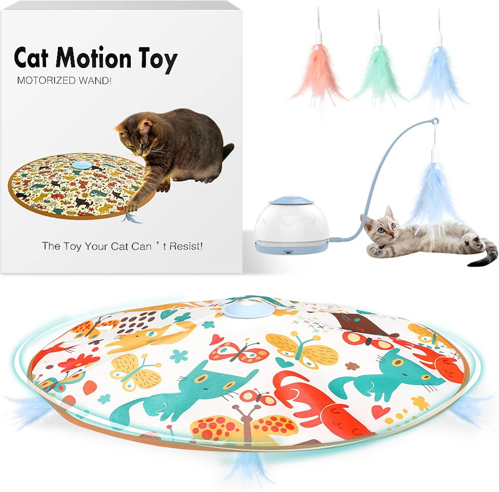 Інтерактивна іграшка для котів Lewondr Electronic Motion Cat Toys, 4 режими Луцк - изображение 1