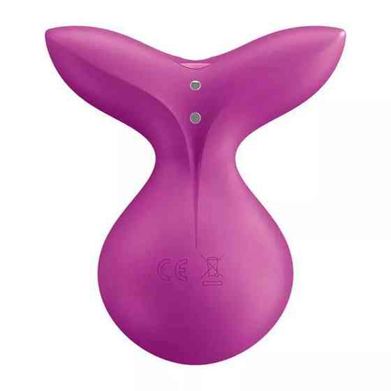 Мини-вибромассажер Satisfyer Viva la Vulva 3 Violet Sex Aura Киев
