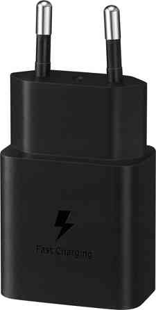 Мережевий зарядний пристрій Samsung 15W Power Adapter Type-C+Cable - Black (EP-T1510XBEGEU) (6972208) Київ