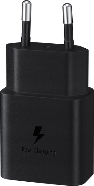 Мережевий зарядний пристрій Samsung 15W Power Adapter Type-C+Cable - Black (EP-T1510XBEGEU) (6972208) Київ - фото 2