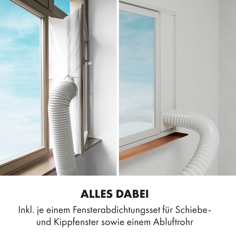 Мобільний кондиціонер Metrobreeze Rome 10 000 BTU/3,0 кВт EEC A+ пульт дистанційного керування білий Рівне - фото 9