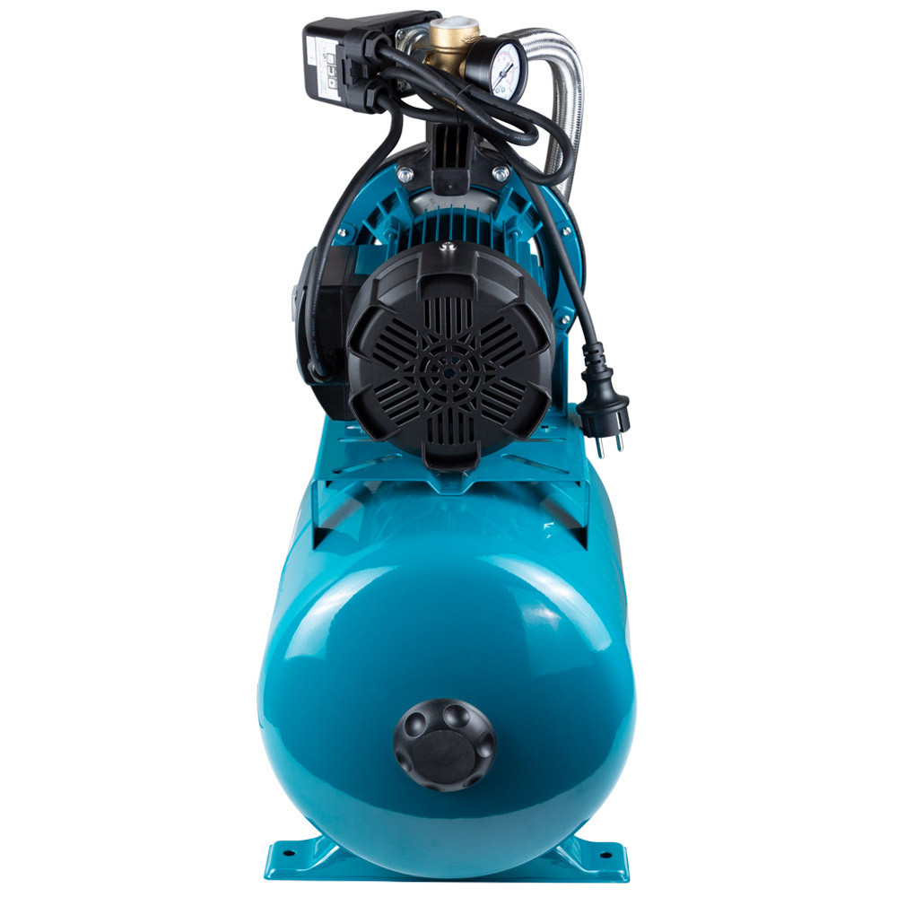 Станція 1.0кВт Hmax 44м Qmax 73л/хв пластик (самовсмоктуючий насос) 24л Україна AquaticaLEO EKJ-1002PA5/UA Рівне - фото 4