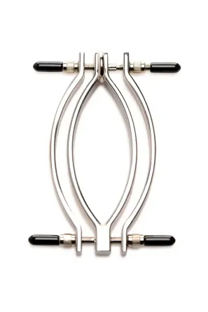 Затискач для статевих губ Master Series: Pussy Tugger Adjustable Vagina Clamp with Chain Львів
