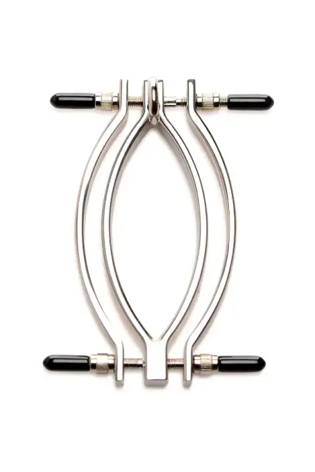 Затискач для статевих губ Master Series: Pussy Tugger Adjustable Vagina Clamp with Chain Львов - изображение 2