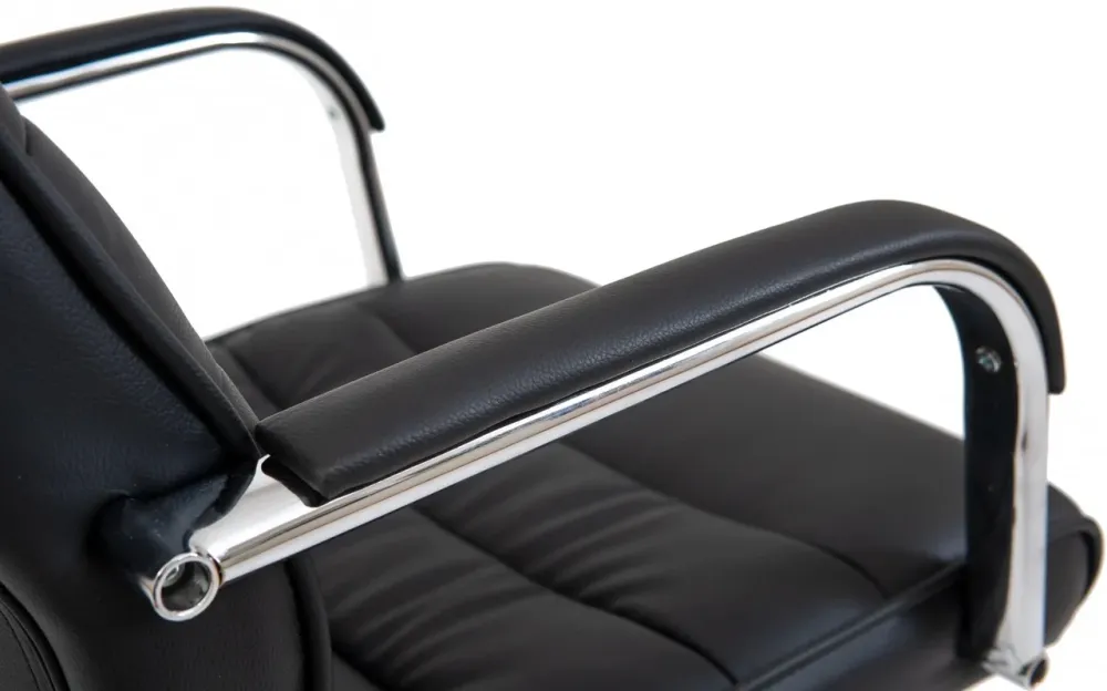 Офісне Крісло Керівника Richman Lion Хром М1 Tilt Чорний Київ - фото 4