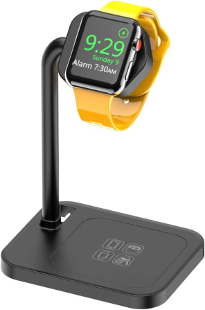 Безпровідна зарядка 2 в 1 AJZJ01S для iWatch Луцьк - фото 1