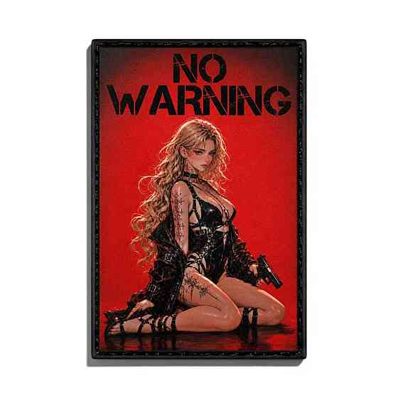 Патч / шеврон No warning Запорожье