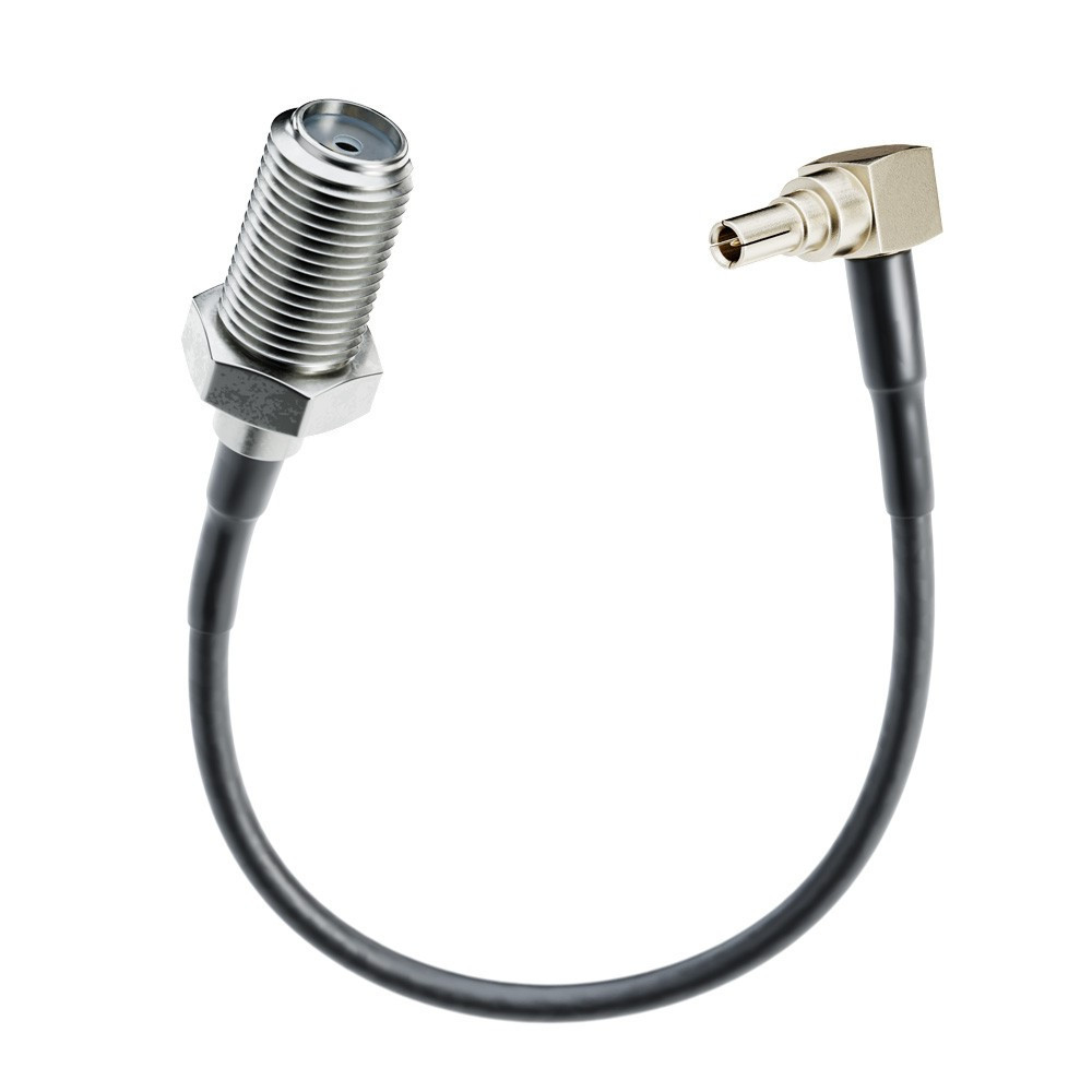 Пигтейл CRC-9 (штекер CRC-9 - гнездо F), 20cм Полтава - изображение 1