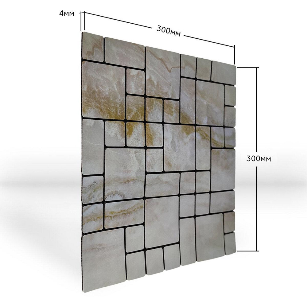 Самоклеящаяся PET мозаика 300х300х4мм SW-00001656 Днепр - изображение 4