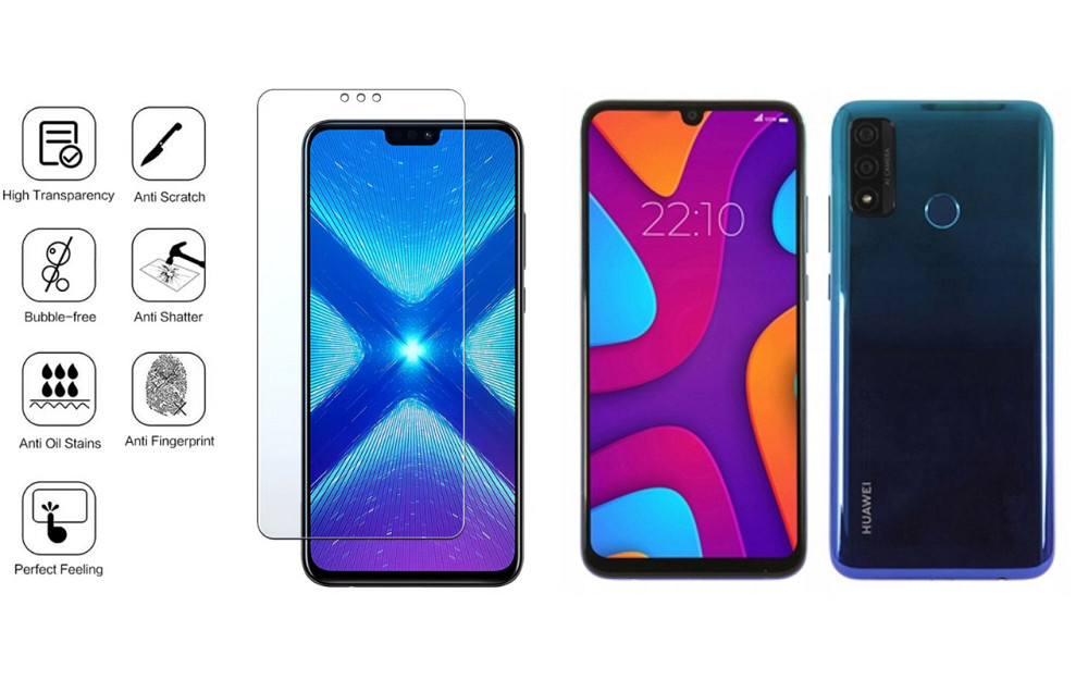 Защитное стекло NeoGlass для Huawei P Smart 2020 – ультрапрозрачное и устойчивое Киев - изображение 4