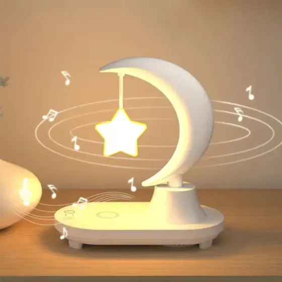 Беспроводная зарядка для телефона/ночник-лампа звезда TB-35SLIWBT Коломыя