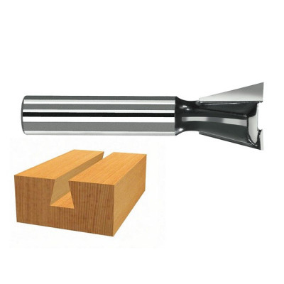 Фреза Bosch Professional пазовая V-образная V, Std, S8, D14, L14 15° (2.608.628.408) Винница - изображение 6