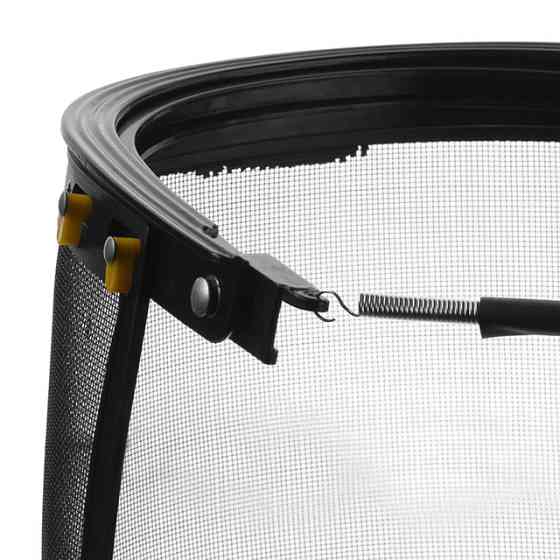 Екран захисний для обличчя, сітка, кріплення на каску INTERTOOL SP-0035 Київ