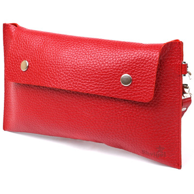 Косметичка Shvigel Кожаная тревел Красная (16417) Винница - изображение 1